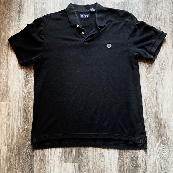 Lot of 5 Men's polo collared s/s shirts, XL / 4 Saddlebred and 1 Chaps - Picture 2 of 11